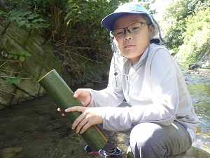 【報告】里山BASE in summer　あるもので遊ぶチカラ～ただの竹の筒が…～